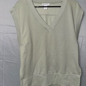 Athleta Retroterry sweatshirt vest